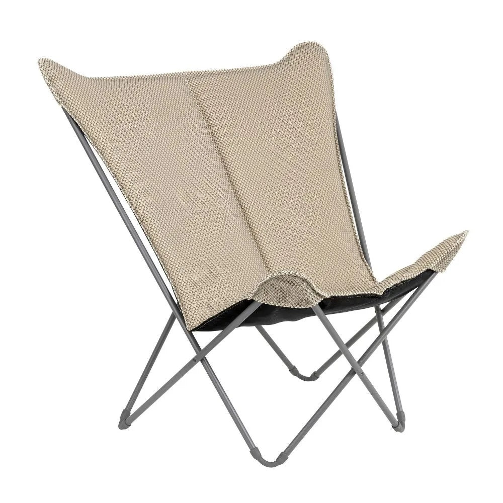 Lafıma バタフライチェアー ベージュのみ Lafuma ラフマ バタフライチェア POP UP XL 屋外 チェア 正規品