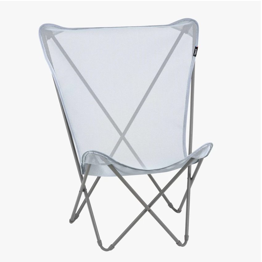 Lafuma（ラフマ） バタフライチェア レッド、グレー2脚セット ラフマ バタフライチェア POPUPXL Lafuma LFM2777 おしゃれな椅子 高級